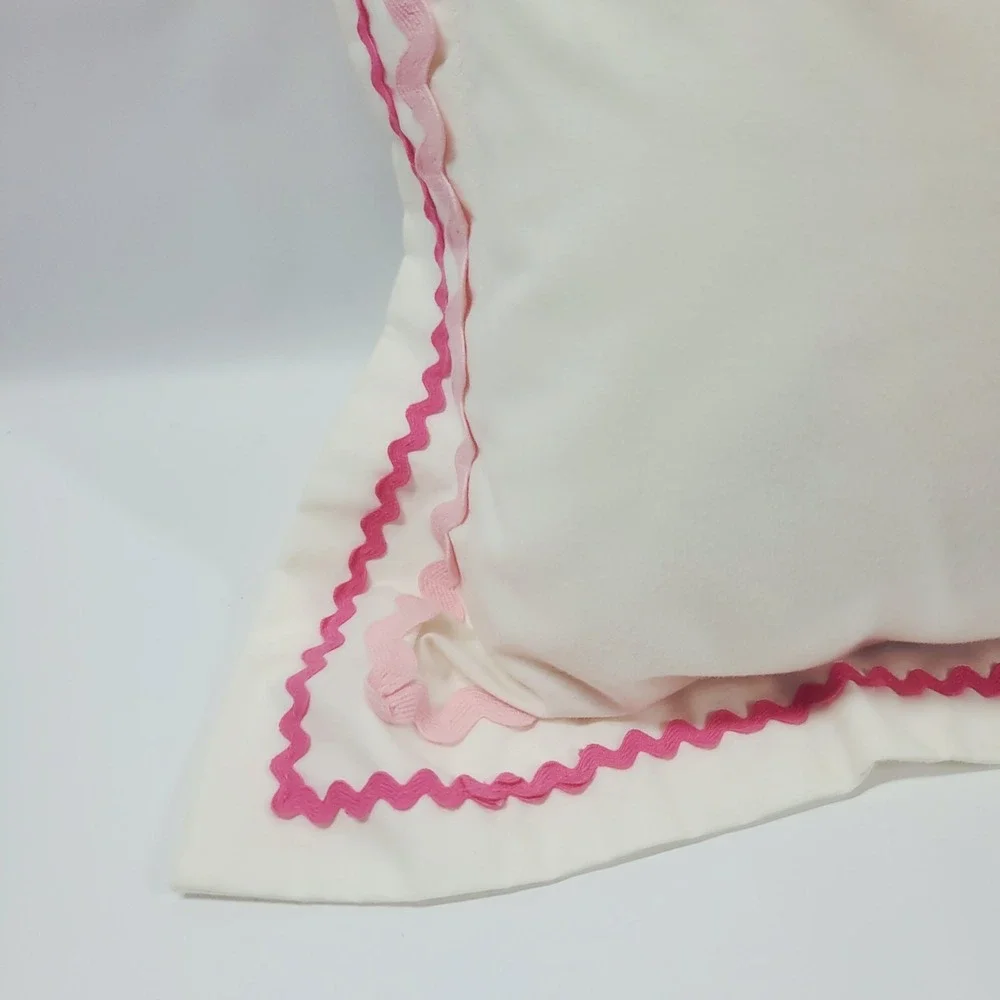 Pottery Barn Kids Embroidered Throw Pillow 
